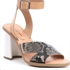 Gianni Bini Elliah Snake Print Heels